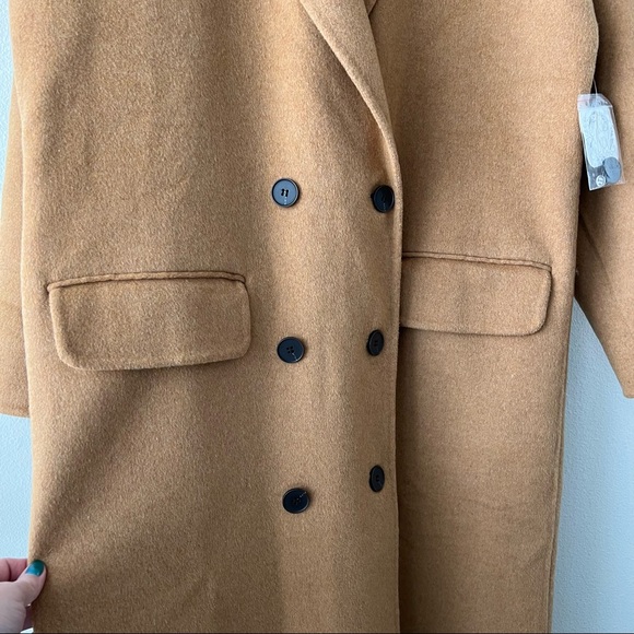 NWT Free People Adore You Longline Slouchy Coat - Picture 6 of 12